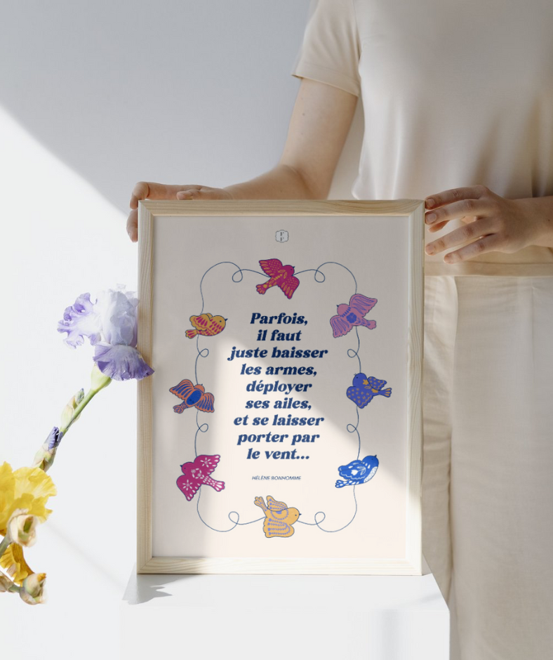 Affiche - Se laisser porter