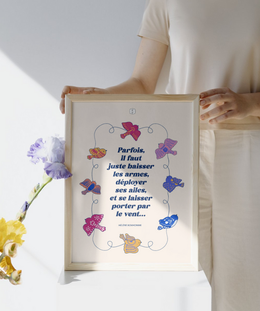 Affiche - Se laisser porter