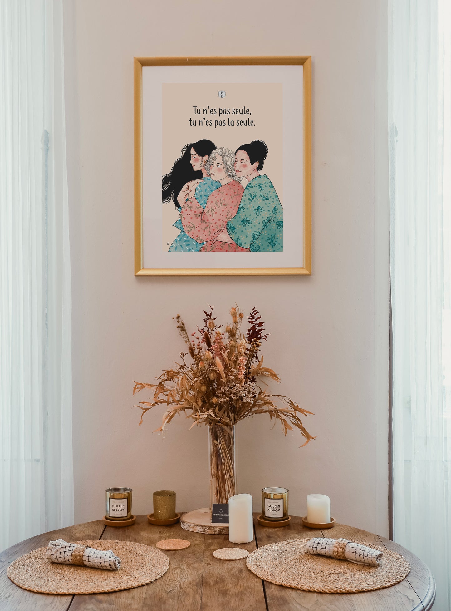 Affiche - Tu n'es pas seule, tu n'es pas la seule