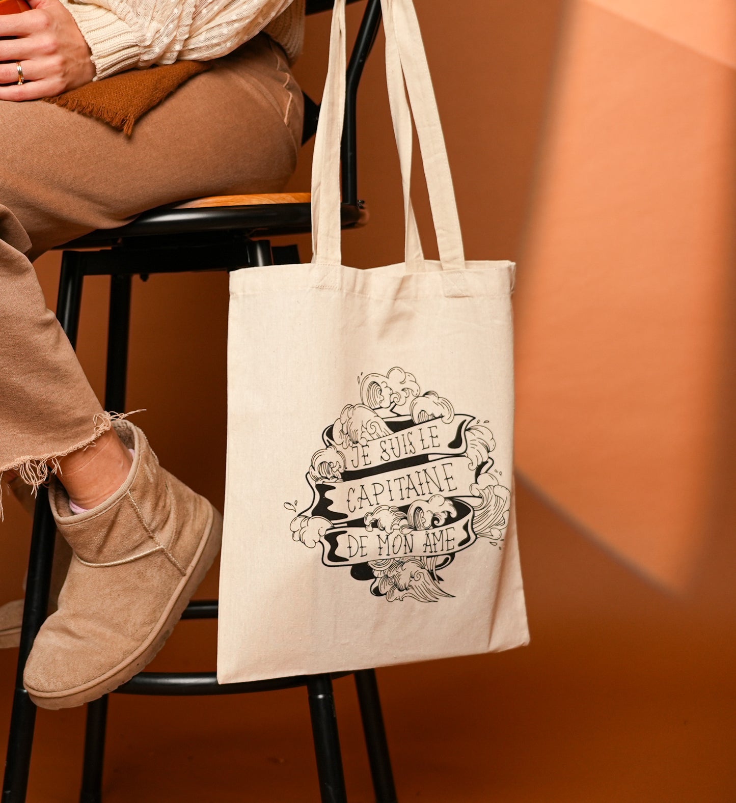 Tote Bag - Je suis capitaine de mon âme