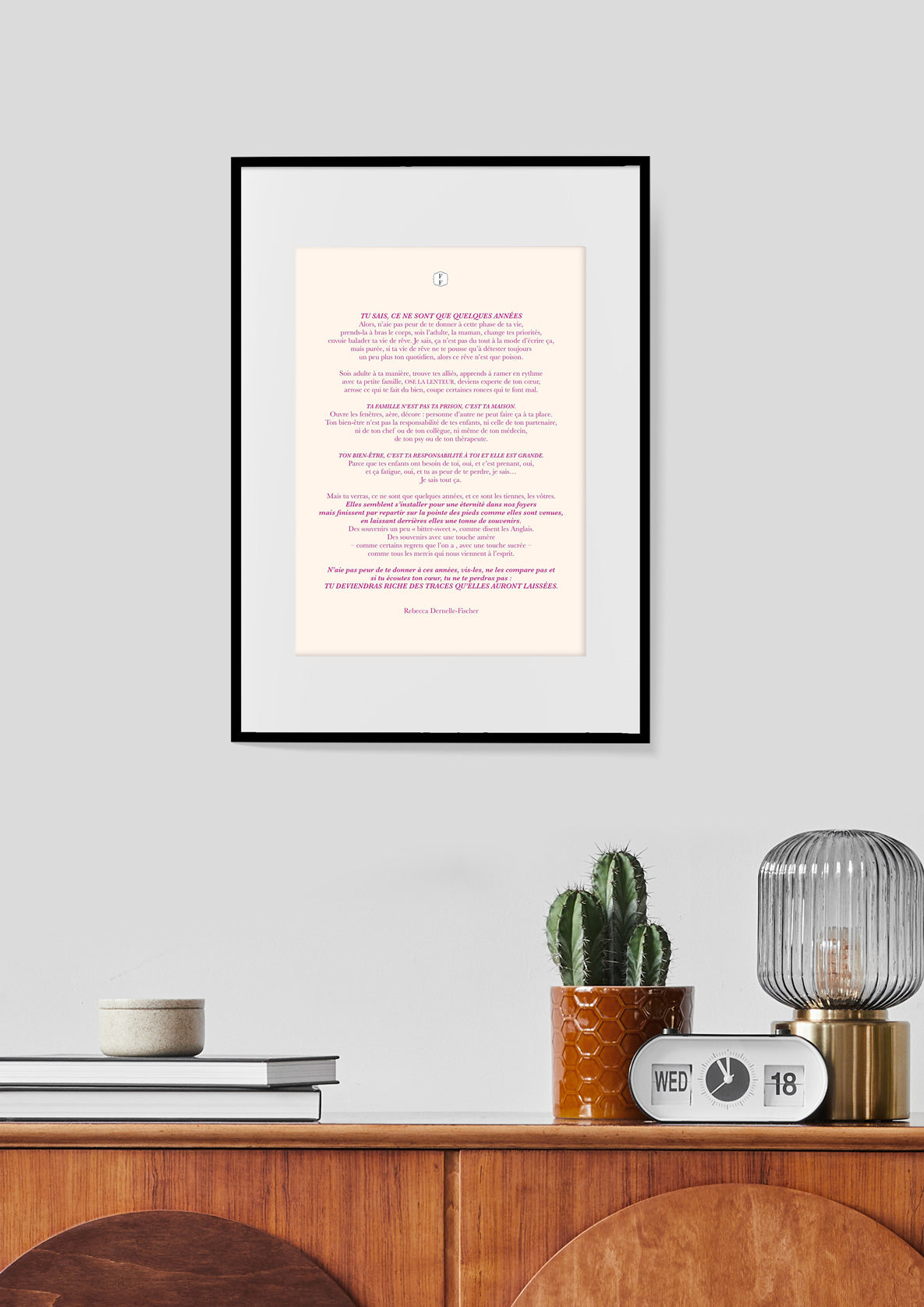 Affiche - Juste quelques années