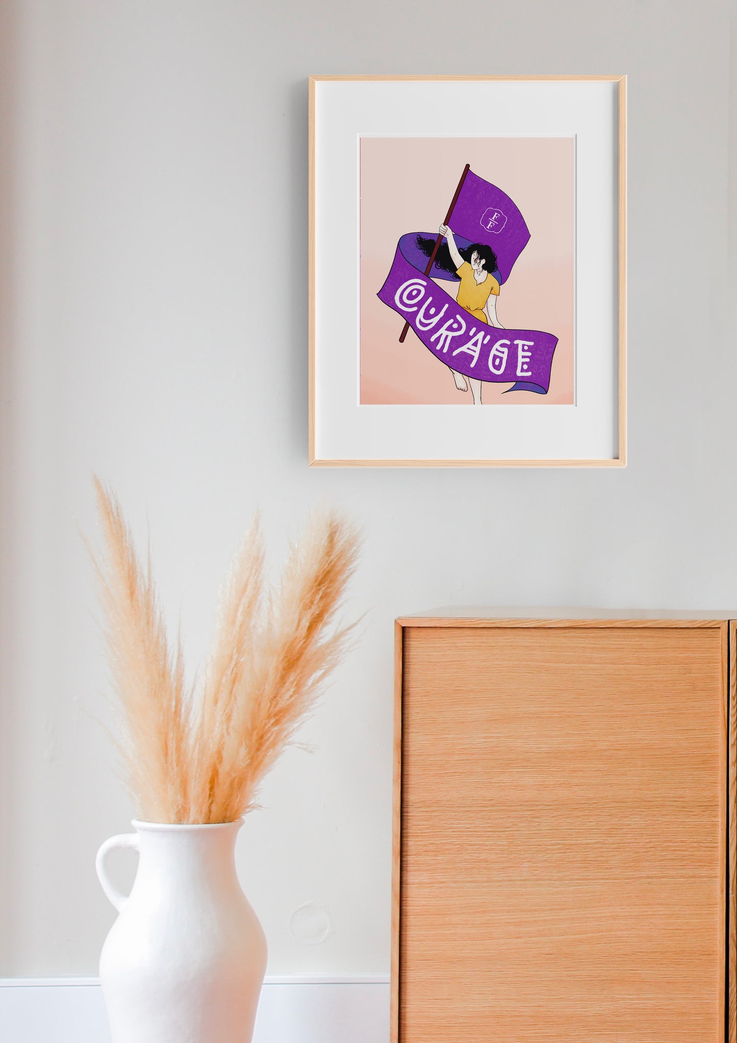 Affiche - Courage