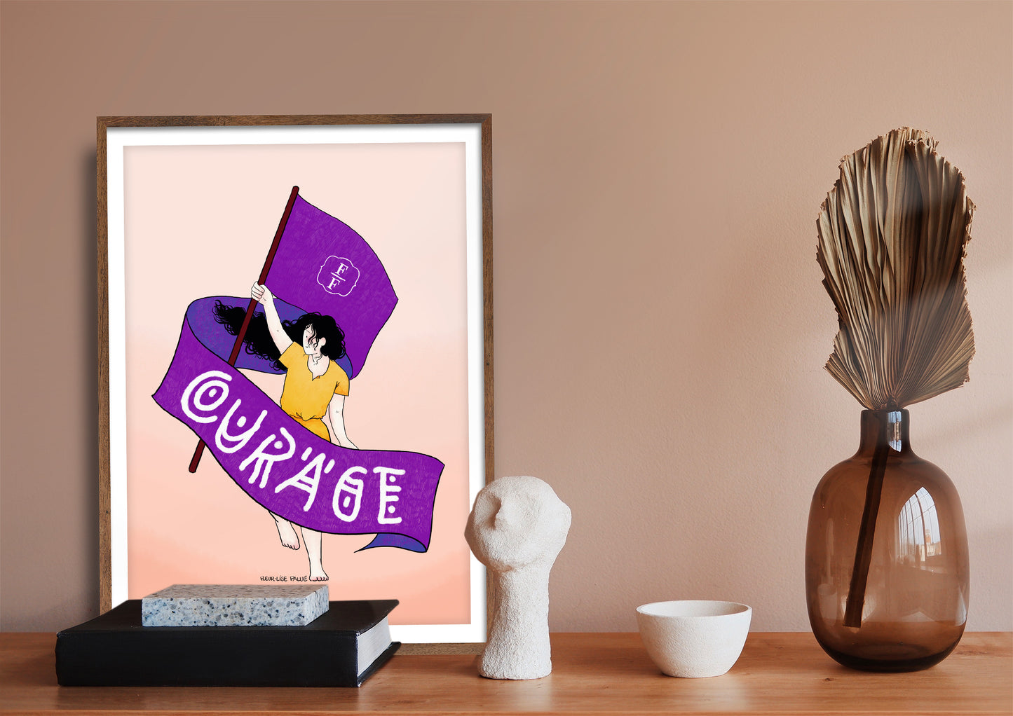 Affiche - Courage