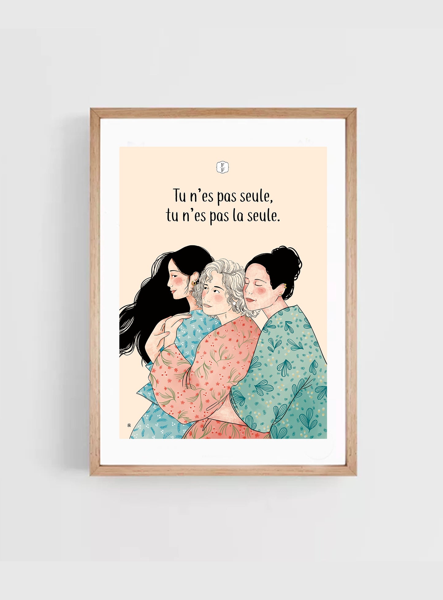 Affiche - Tu n'es pas seule, tu n'es pas la seule