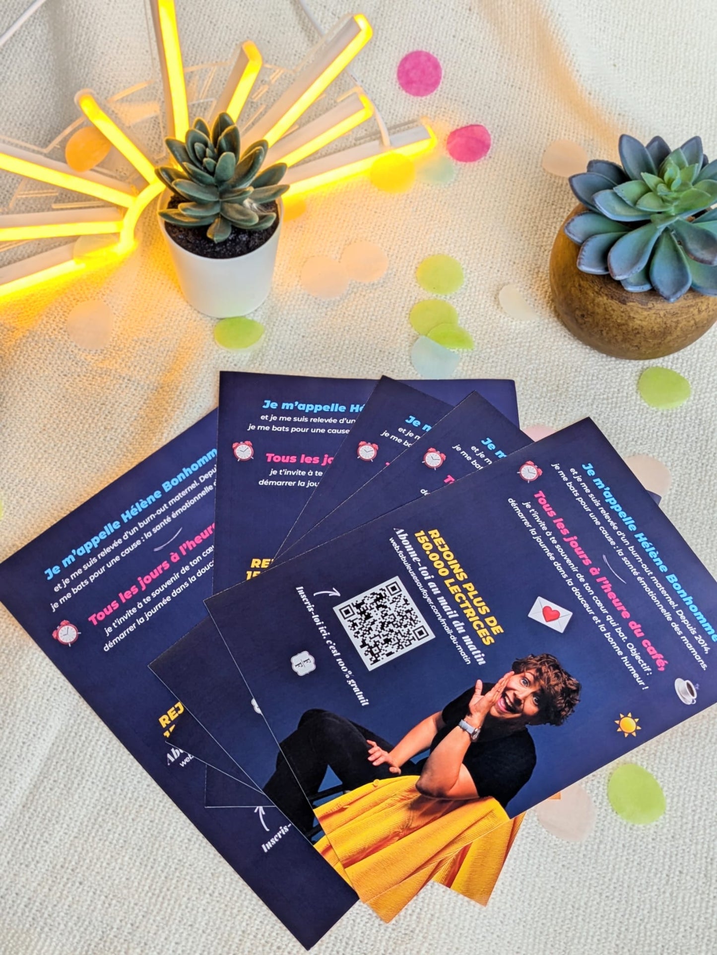 Lot de flyers Mail du matin