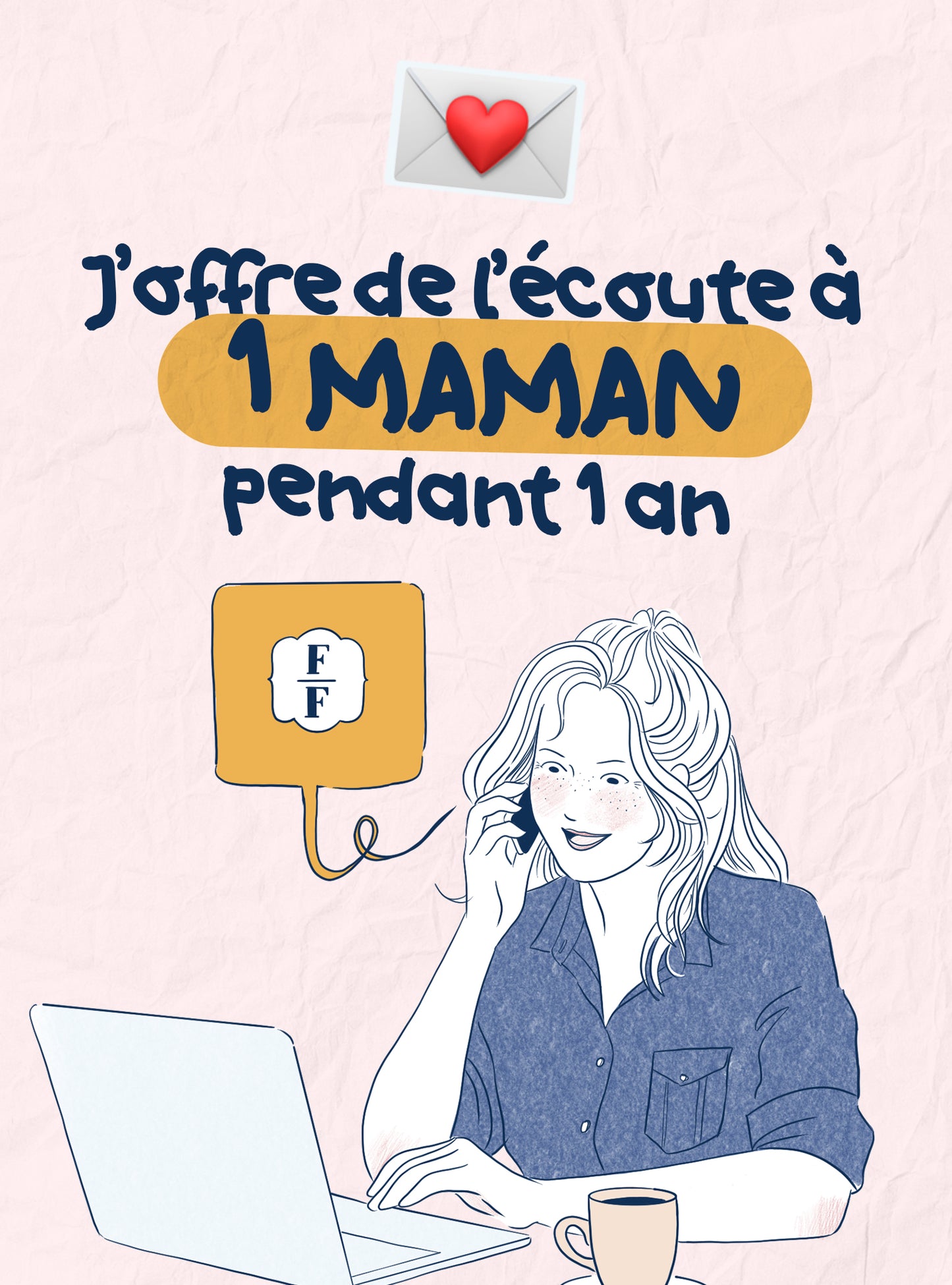 J’offre l’écoute d’une fée de la boîte mail à une maman (pendant 1 an)
