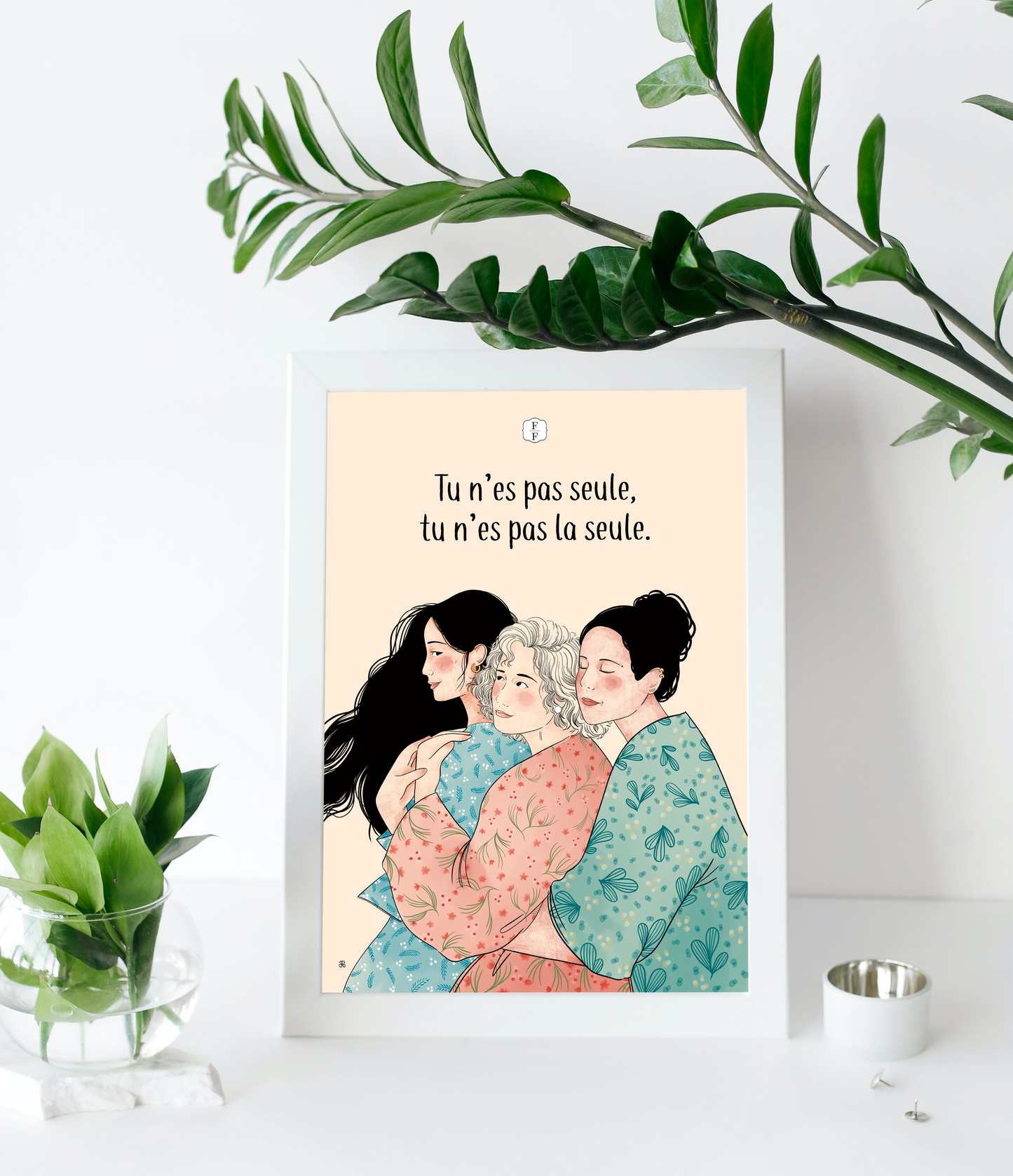 Affiche - Tu n'es pas seule, tu n'es pas la seule