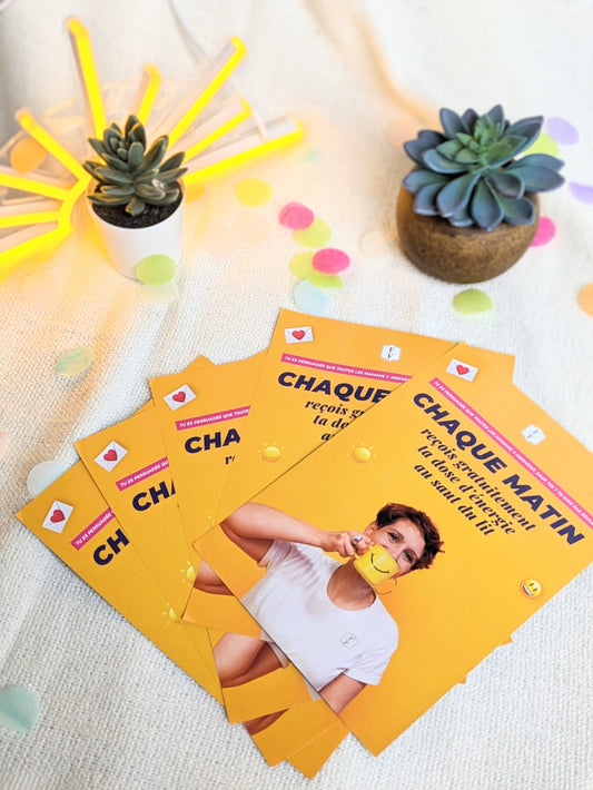 Lot de flyers Mail du matin